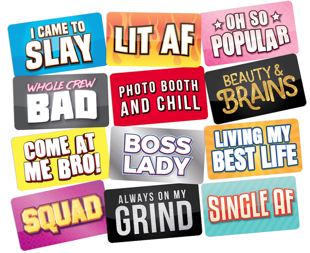 Funny photo booth props deals