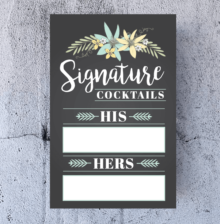 Wedding Signature Boards