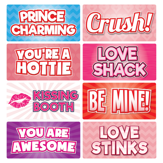 Valentine’s Day Photo Booth Props Set