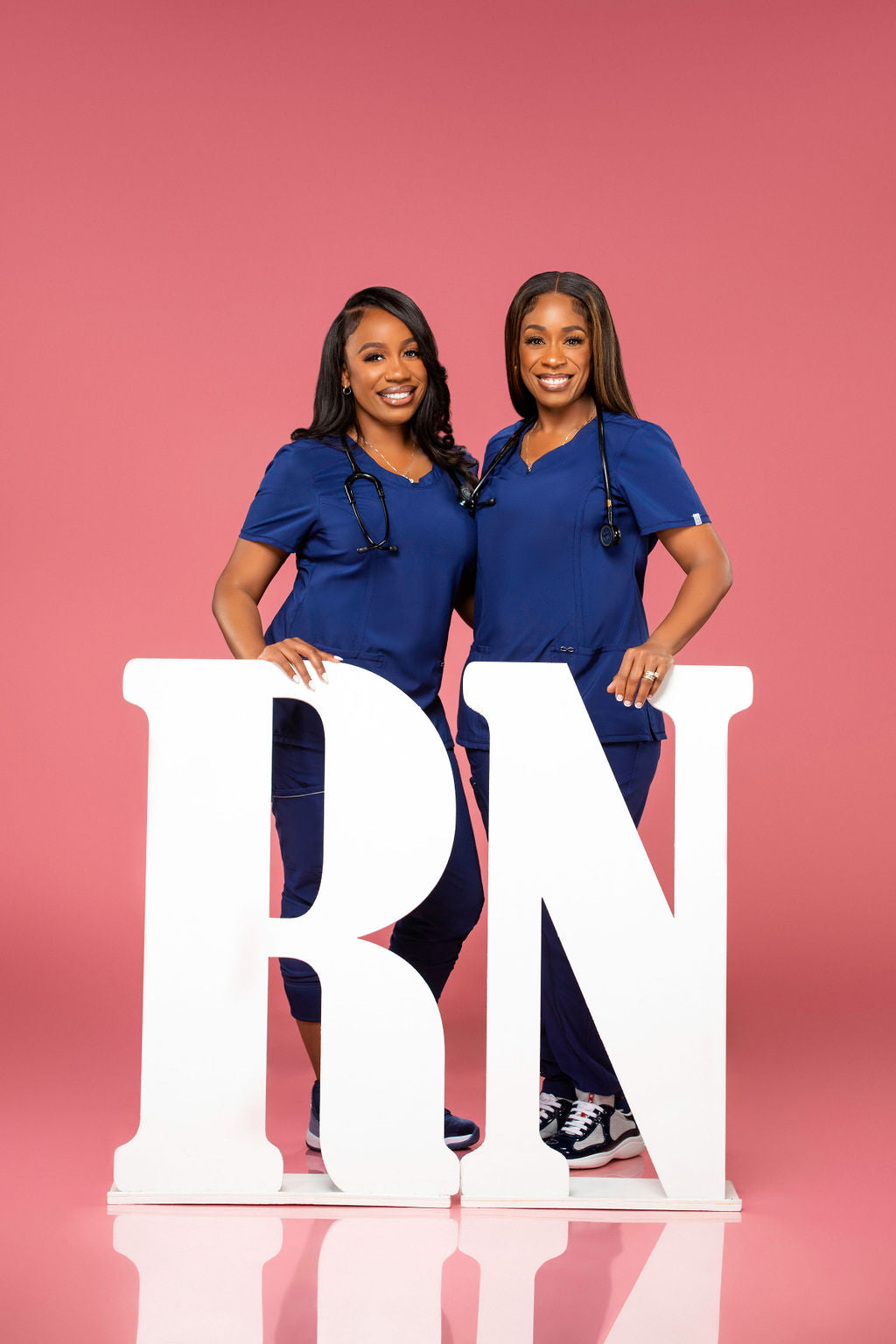 36 Inch Wooden RN Nurse Graduation Photo Props | "Came Quickly!"