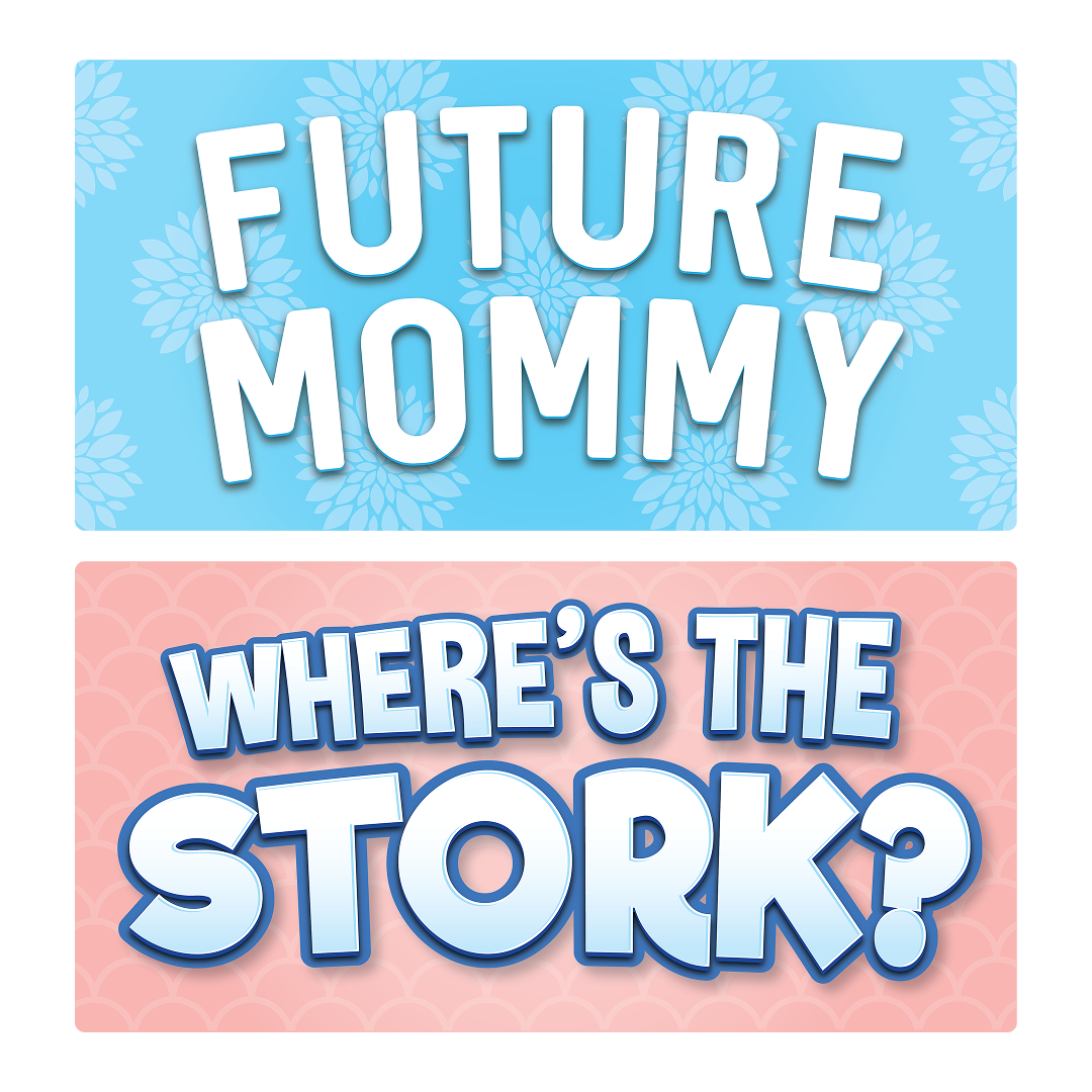 Baby Shower Photo Booth Props Set