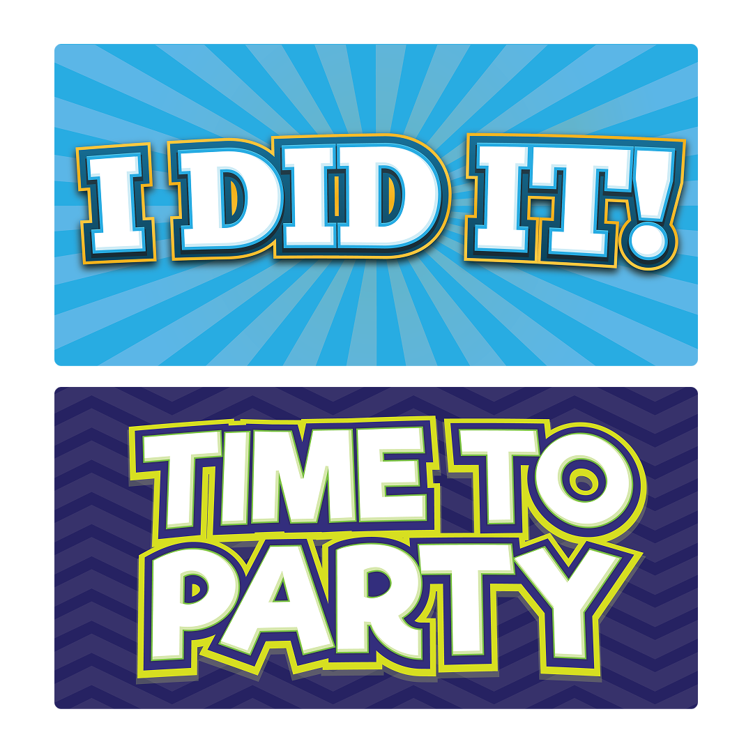 Graduation Photo Booth Props Set