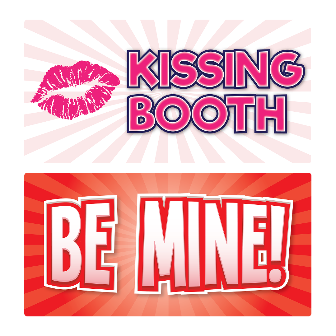 Valentine’s Day Photo Booth Props Set