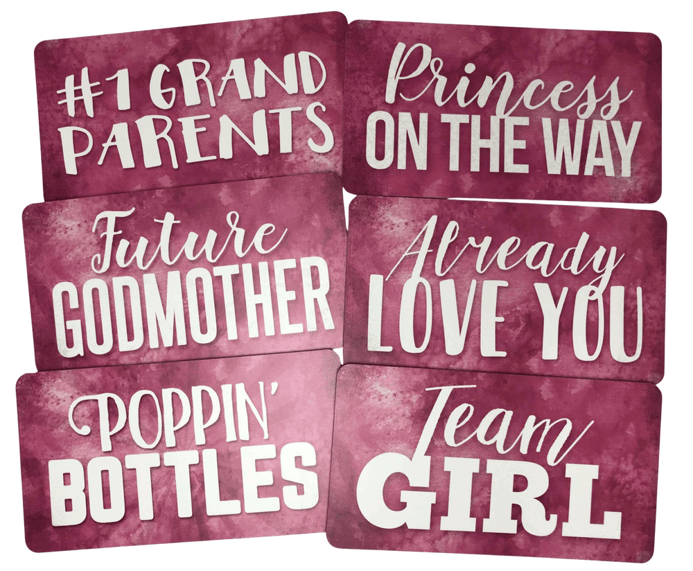 Baby Shower Photo Booth Props Bundle - props in use at event by King Props