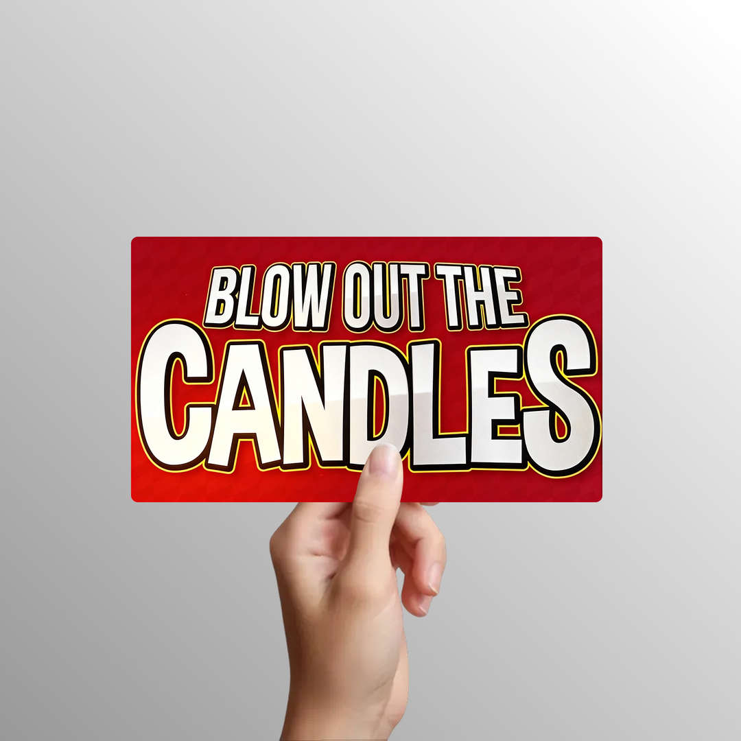 Birthday Photo Booth Props Set – 6pc