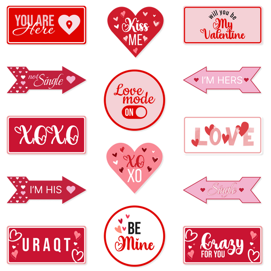 Love Is in the Frame – Valentine Prop Set