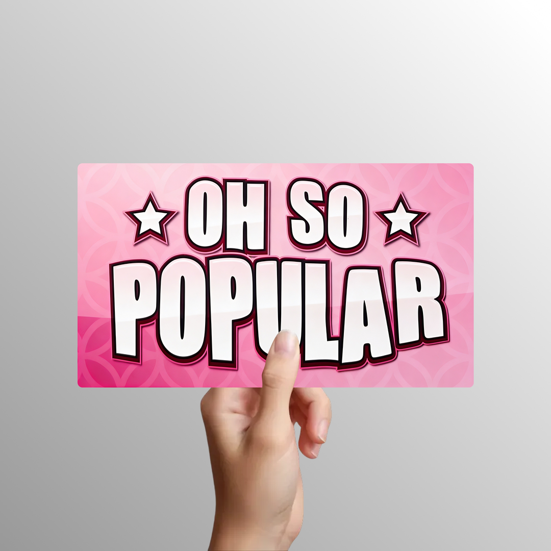 Funny Party Photo Booth Props – 6 PVC Signs