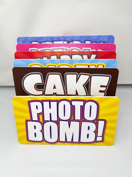 Birthday Themed Props