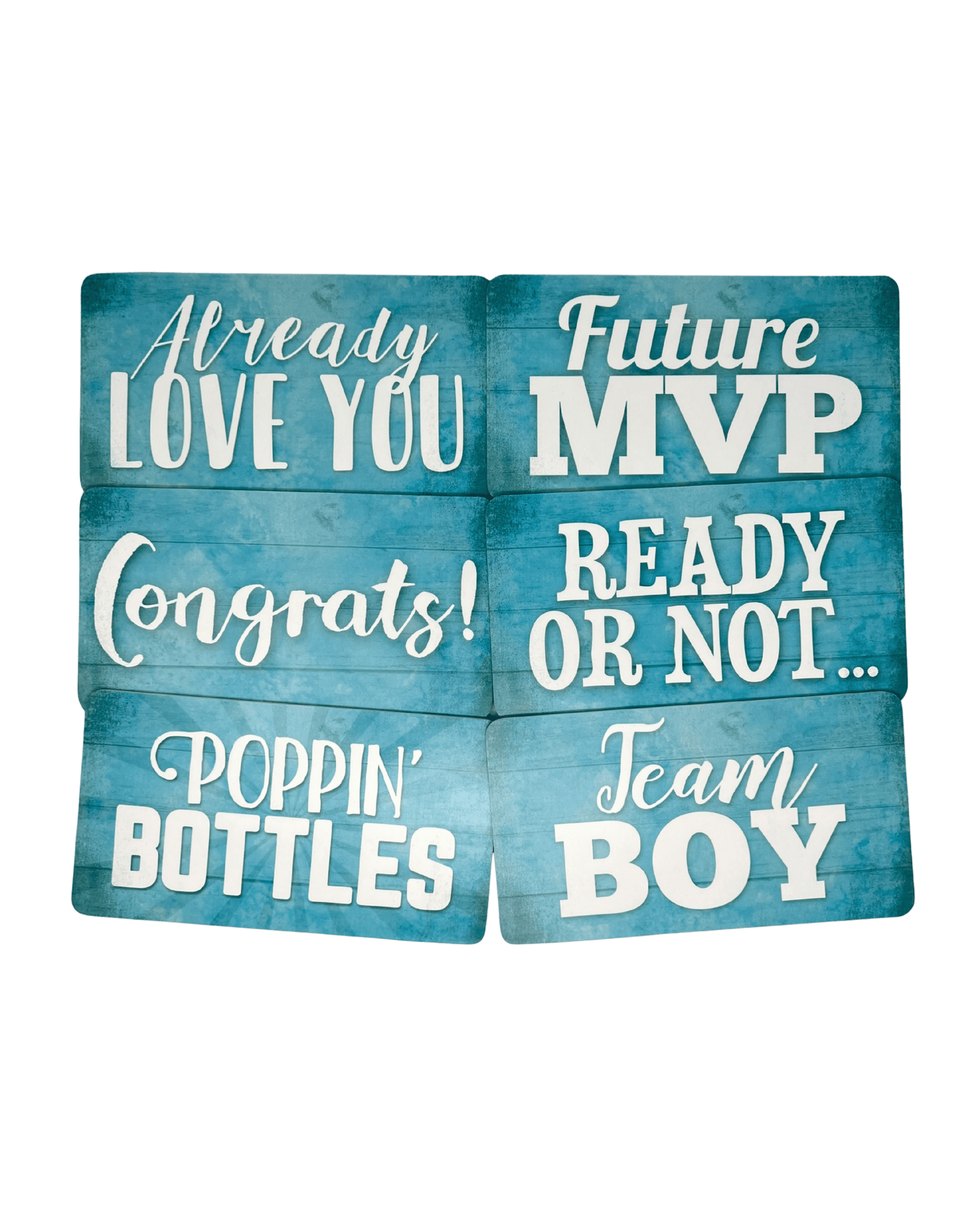 Baby Shower Props Set - "It's a Boy"