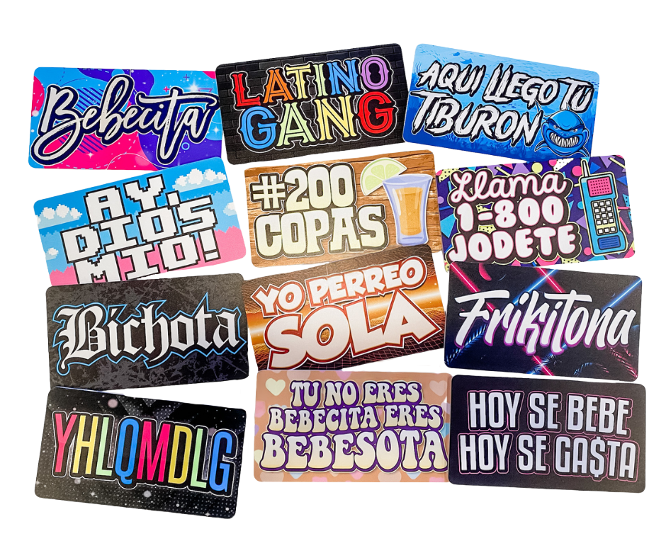 Reggaeton Photo Booth Props