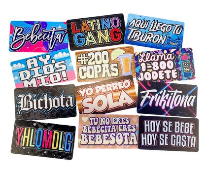 Reggaeton Photo Booth Props