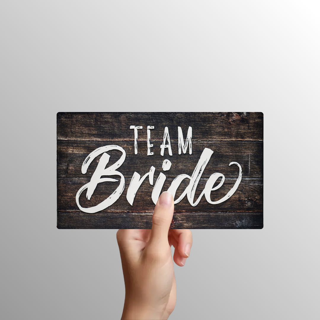 Rustic wedding photo booth props durable signs for barn weddings by King Props