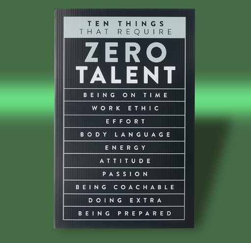 Motivational Canvas | Zero Talent