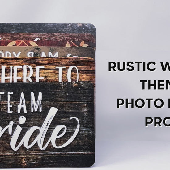 Rustic Wedding Props