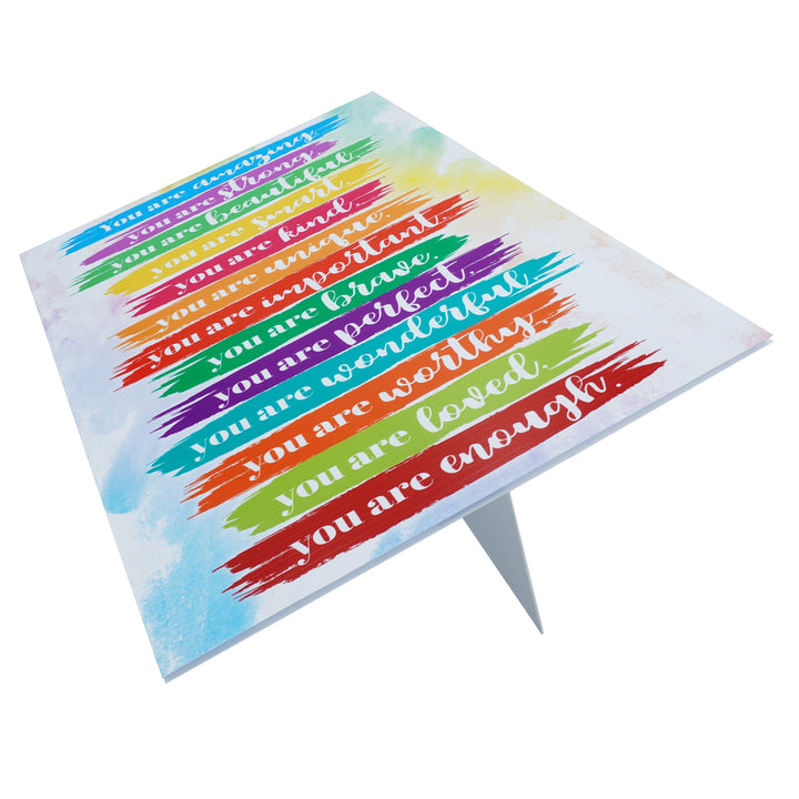 You Are Amazing Inspirational Wall Art Sign - close-up of motivational text by King Props