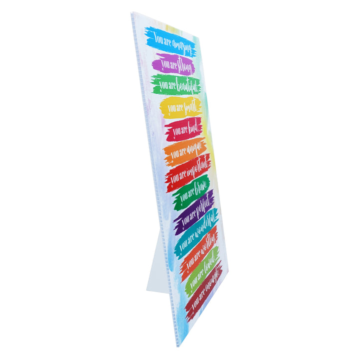 You Are Amazing Inspirational Wall Art Sign - wall art packaging by King Props