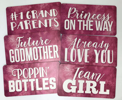 It's a Girl Baby Shower Photo Booth Props | King Props