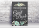 Wedding Guest Book Stand