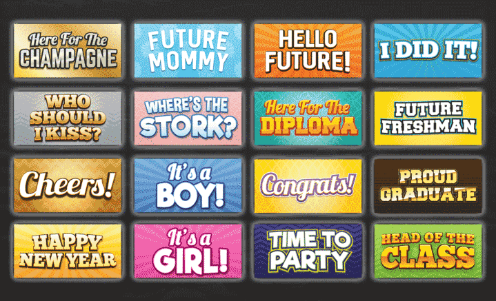 Photo Booth Prop for Different Occasions and Holidays | King Props