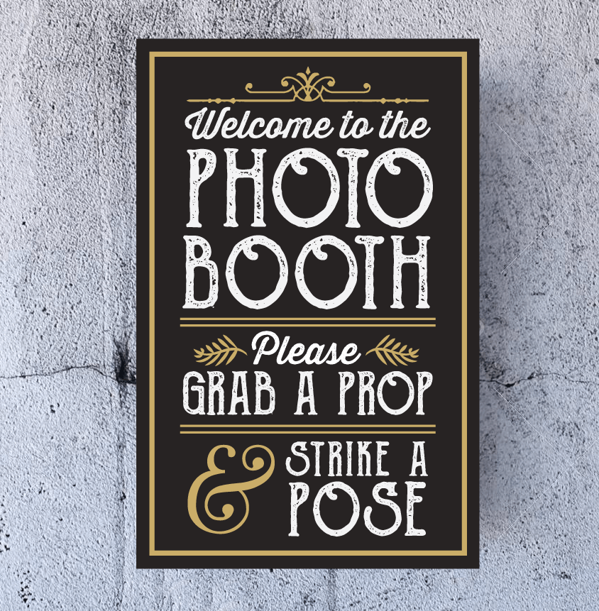 Birthday Photo Booth Props