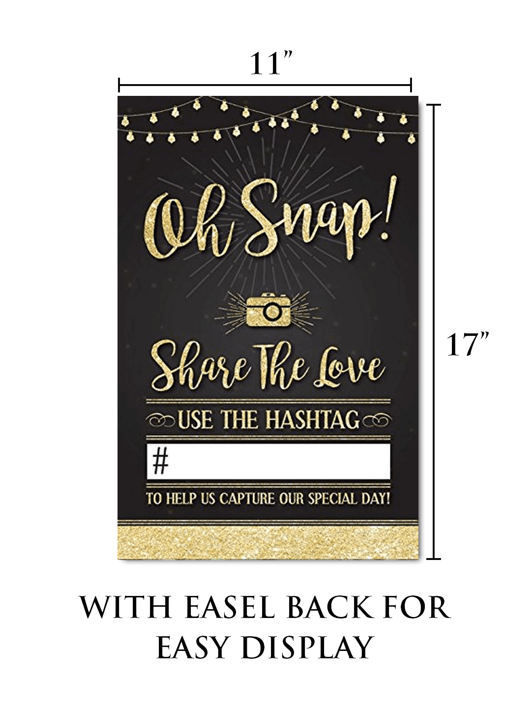 Hashtag Boards for Weddings
