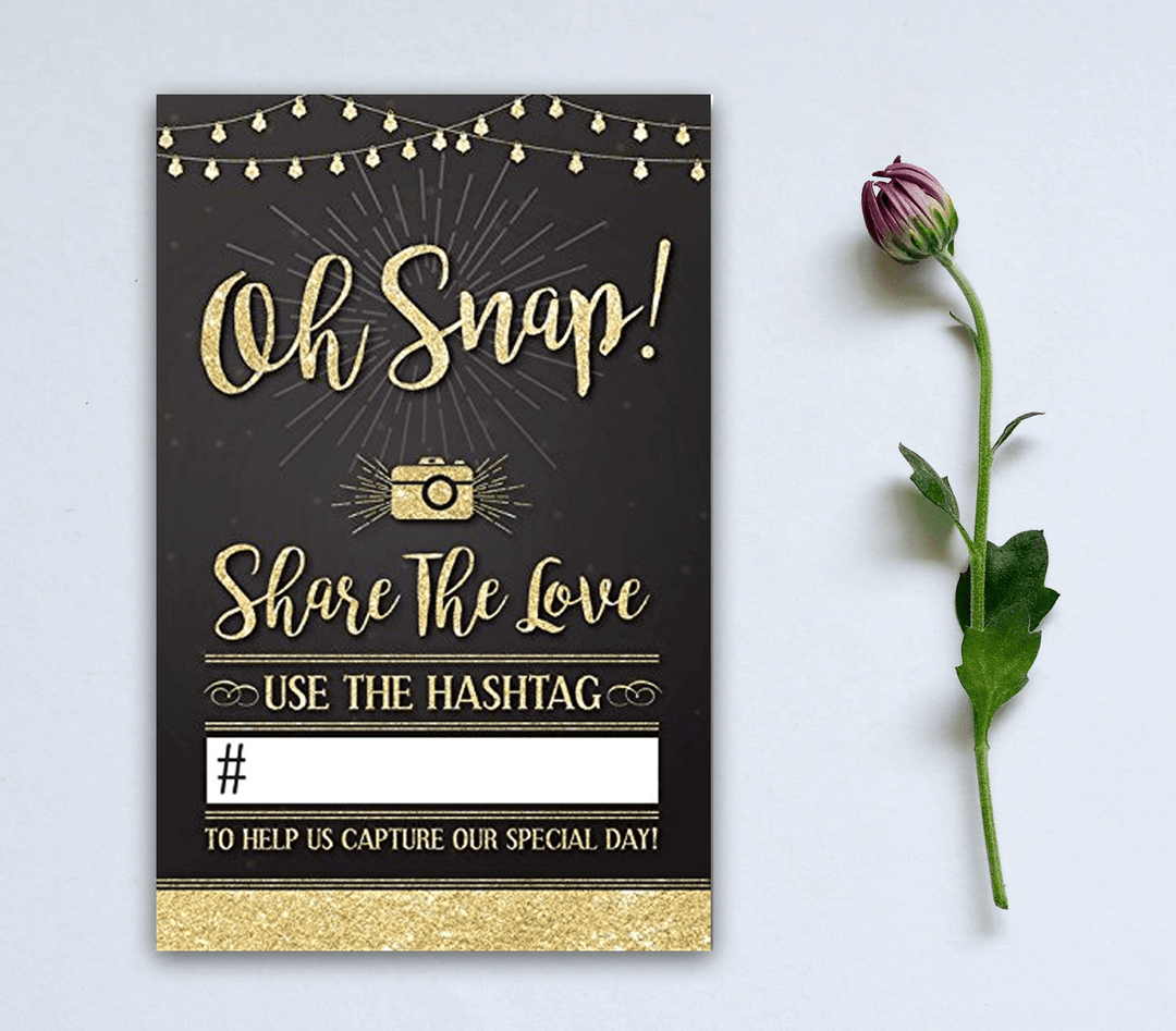 Hashtag Boards for Weddings