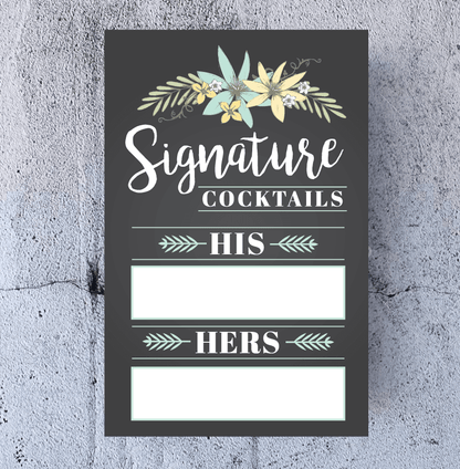 Wedding Signature Boards