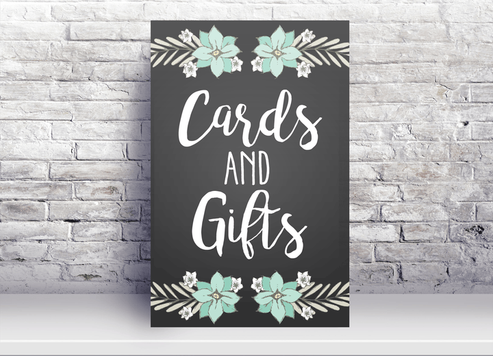 Wedding Thank You Sign – Cards &amp; Gifts - wedding sign size comparison by King Props