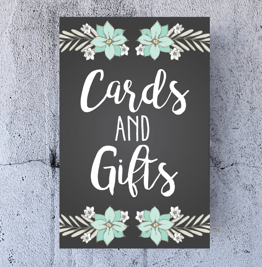 Wedding Sign Cards and Gifts